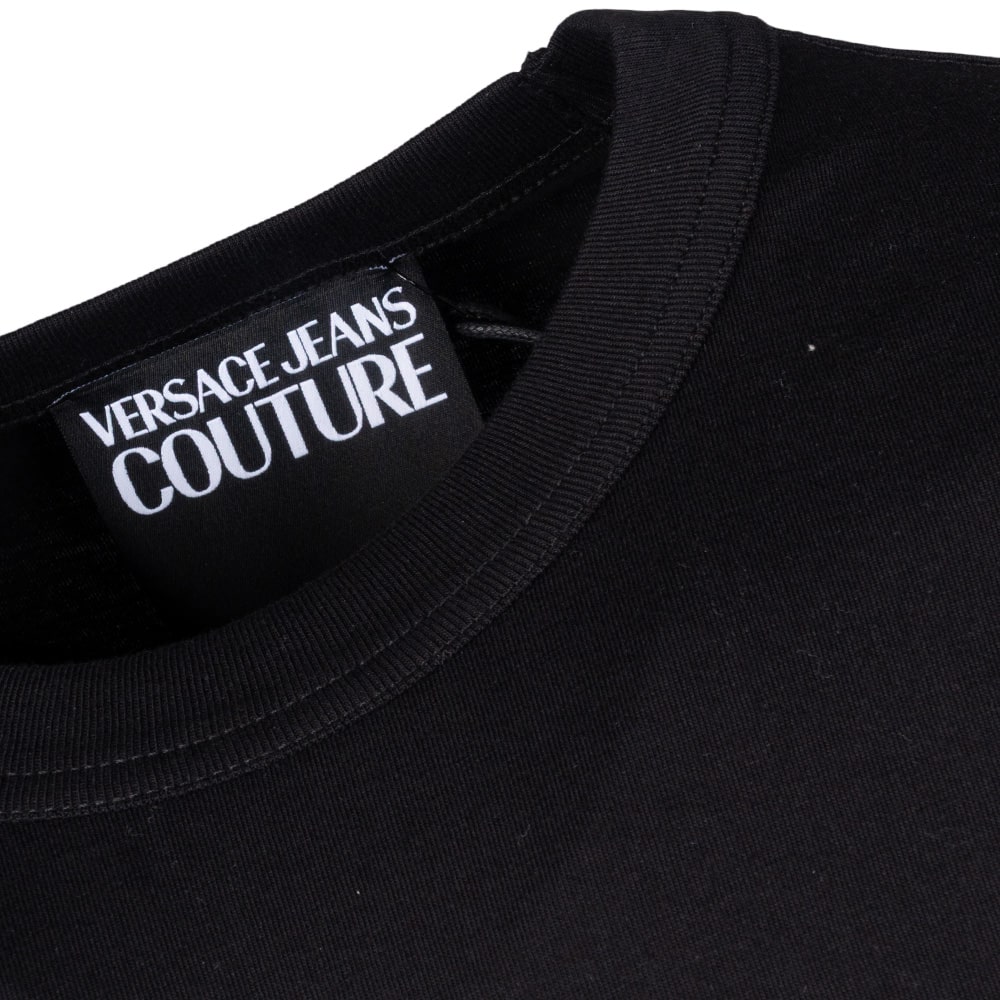 Versace Jeans Couture Μαύρο T-shirt C Neck - VJ0AP78GAHE07CJ00E00