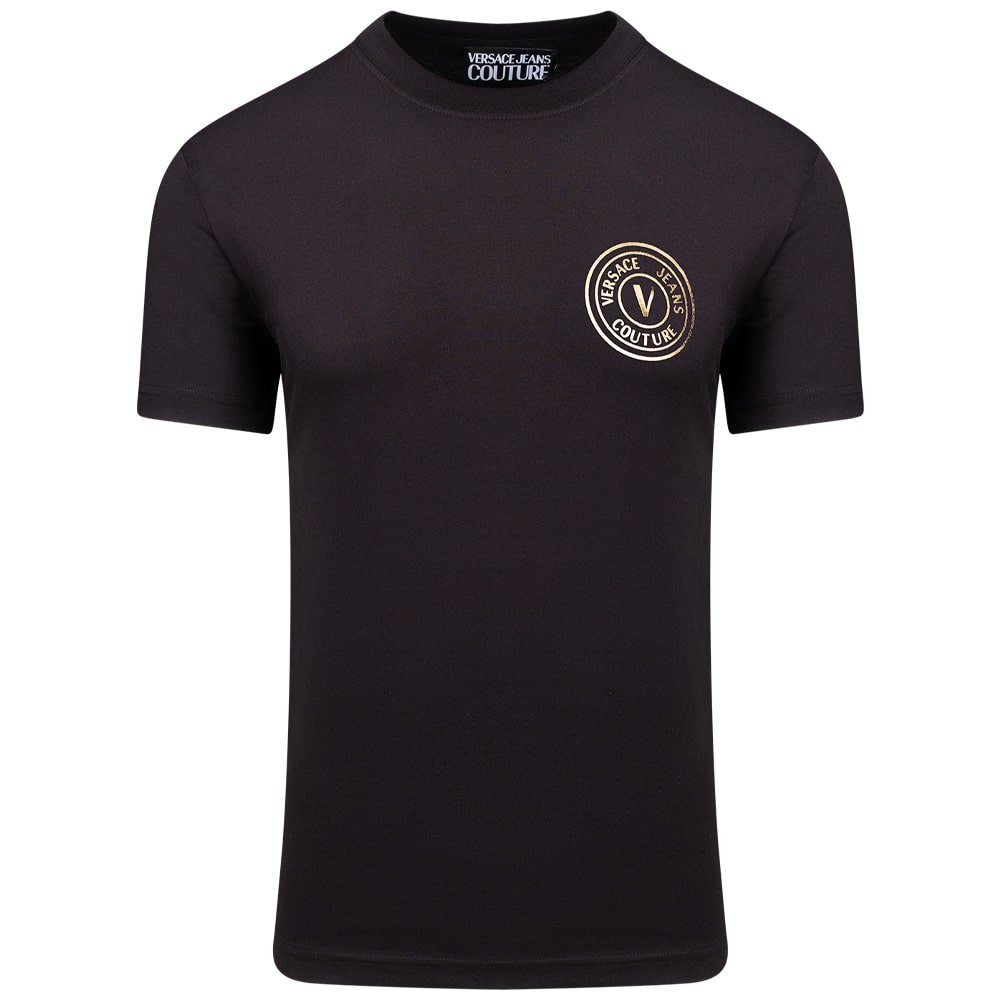 Versace Jeans Couture Μαύρο T-shirt - VJ0AP78GAHT00CJ00T00