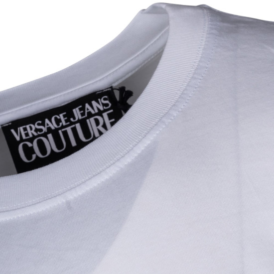 Versace Jeans Couture Λευκό T-shirt C Neck - VJ0AP78GAHT05CJ00T00