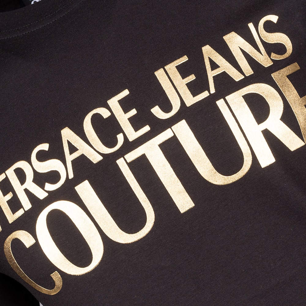 Versace Jeans Couture Μαύρο T-shirt C Neck - VJ0AP78GAHT05CJ00T00