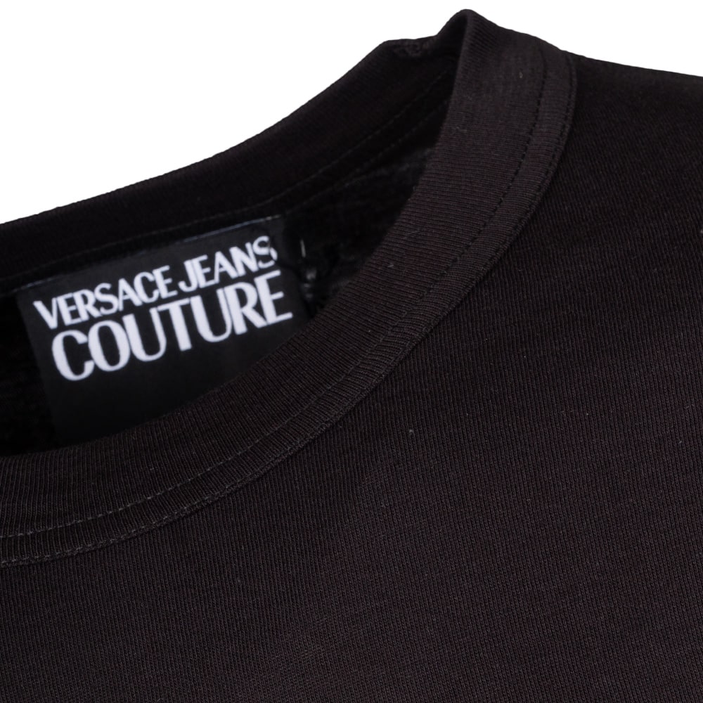Versace Jeans Couture Μαύρο T-shirt C Neck - VJ0AP78GAHT08CJ00T00