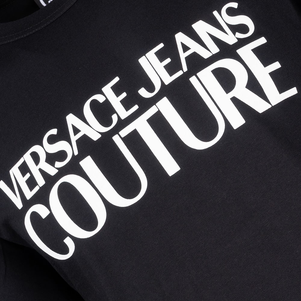 Versace Jeans Couture Μαύρο T-Shirt C Neck - VJ0AP79GAHE05CJ00E00