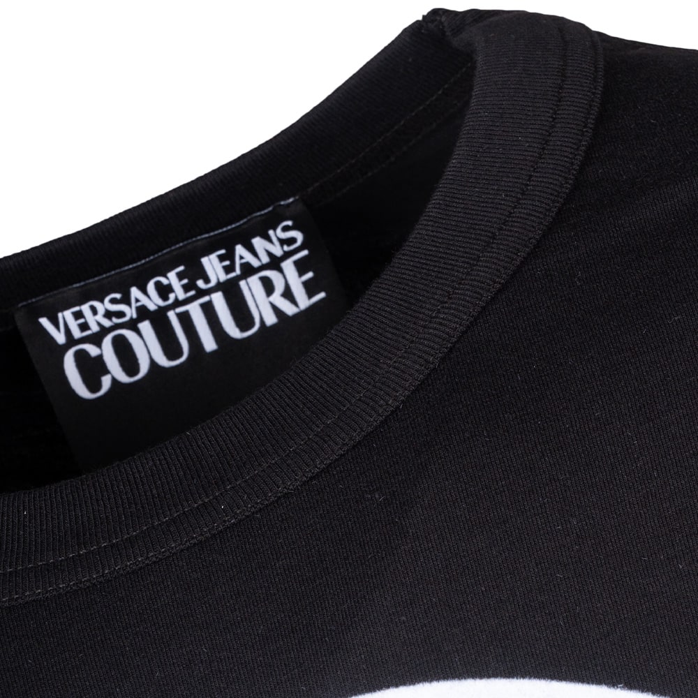 Versace Jeans Couture Μαύρο T-shirt C Neck - VJ0AP79GAHE06CJ00E00