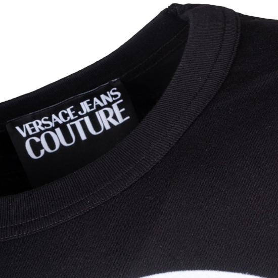 Versace Jeans Couture Μαύρο T-shirt C Neck - VJ0AP79GAHE06CJ00E00