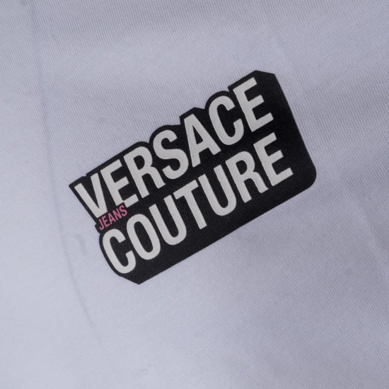 Versace Jeans Couture Λευκό T-Shirt C Neck - VJ0AP79GAHP10CJ01P00