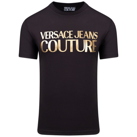 Versace Jeans Couture Μαύρο T-Shirt C Neck - VJ0AP79GAHT05CJ00T00