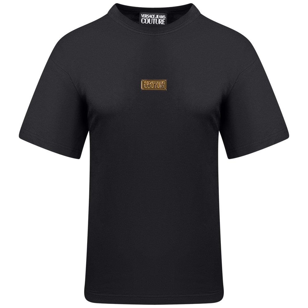 Versace Jeans Couture Μαύρο T-Shirt C Neck - VJ0AP79GAHT08CJ00T00
