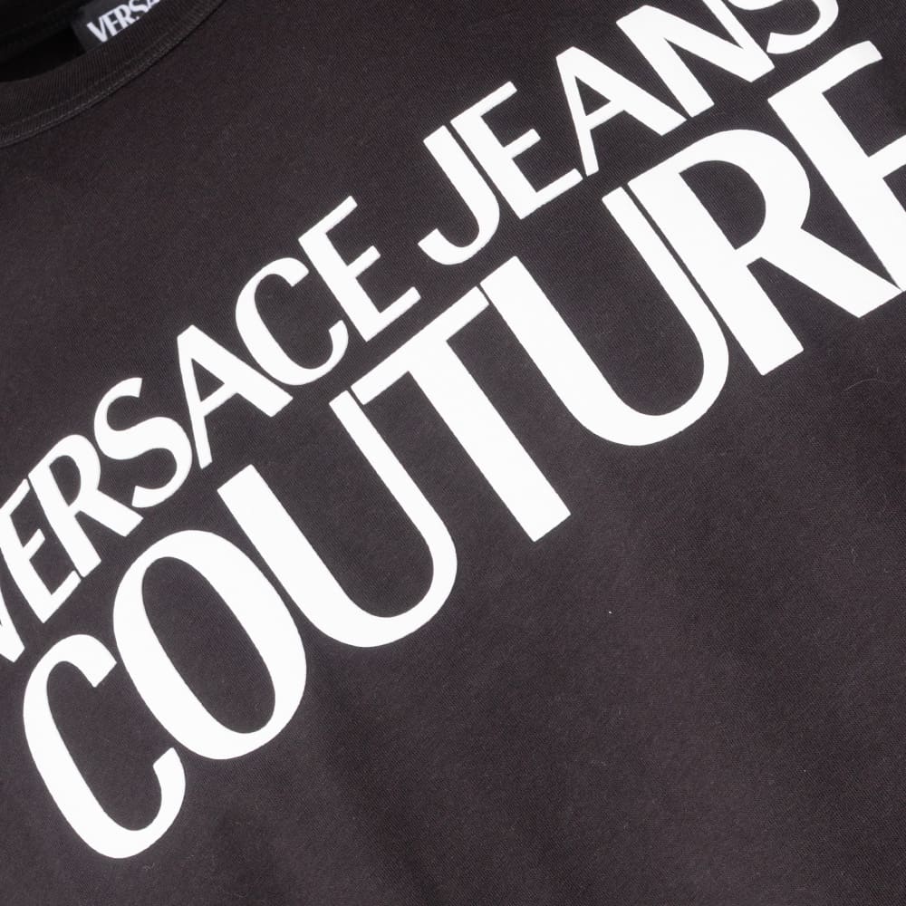 Versace Jeans Couture Μαύρο T-shirt C Neck - VJ0AP80GAHT01CJ00T00