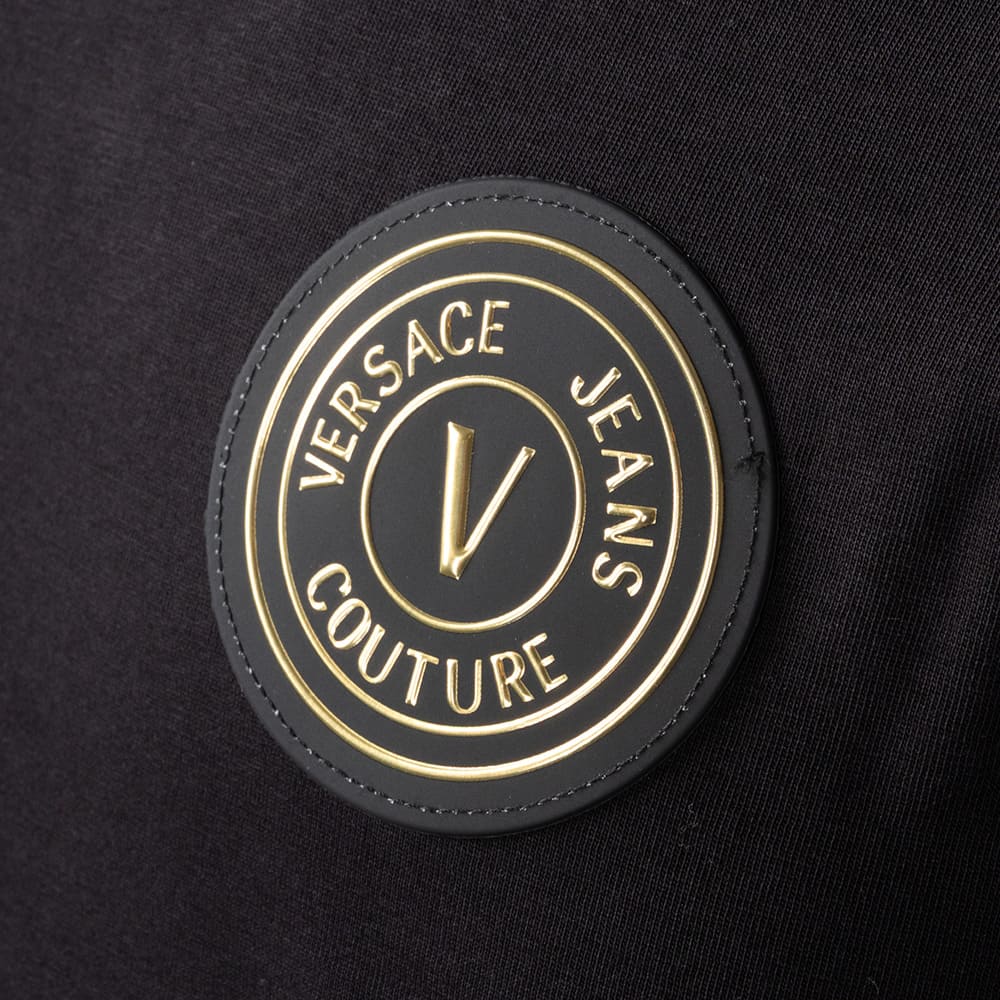 Versace Jeans Couture Μαύρο T-shirt C Neck - VJ0AP80GAHT03CJ00T00