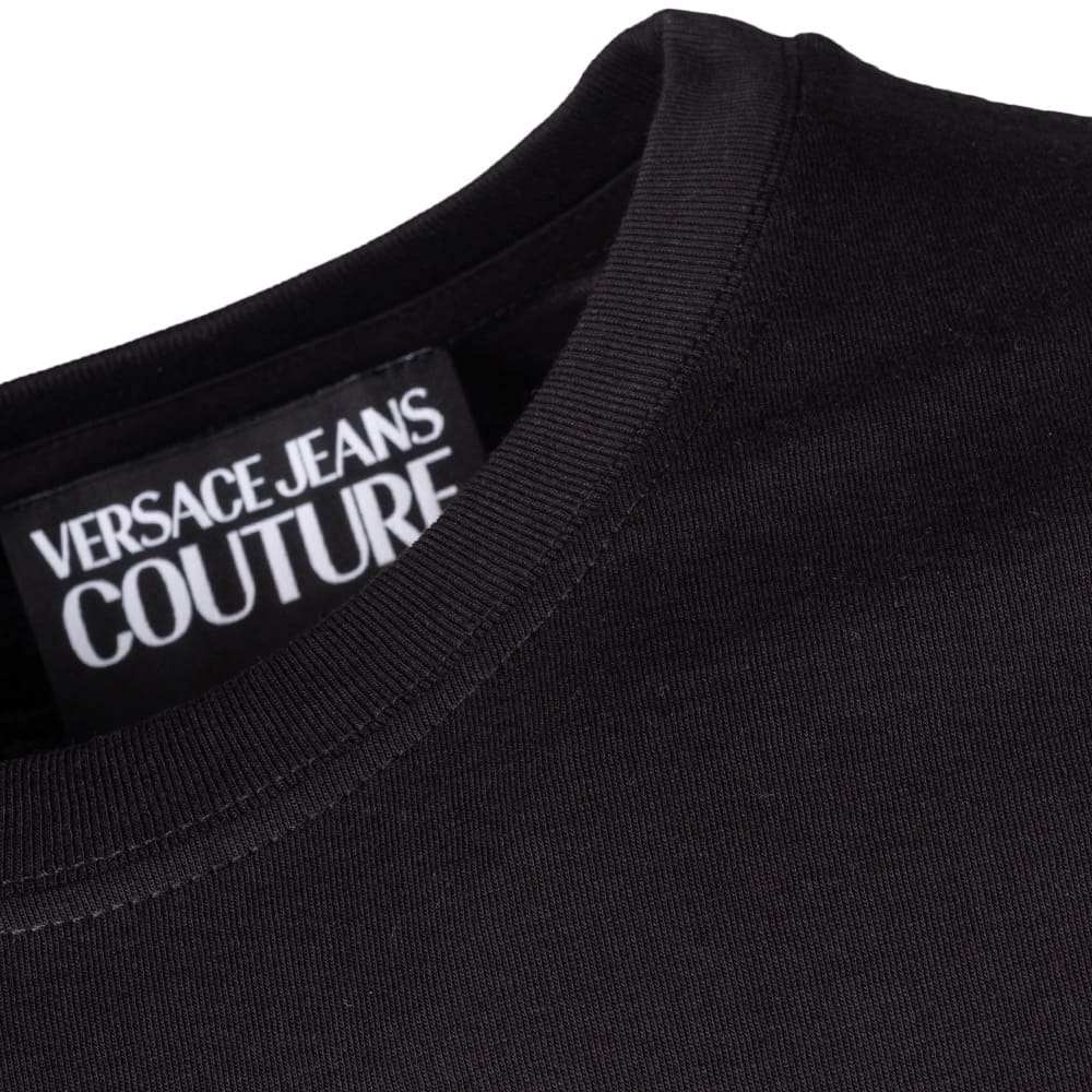 Versace Jeans Couture Μαύρο T-shirt C Neck - VJ0AP80GAHT03CJ00T00