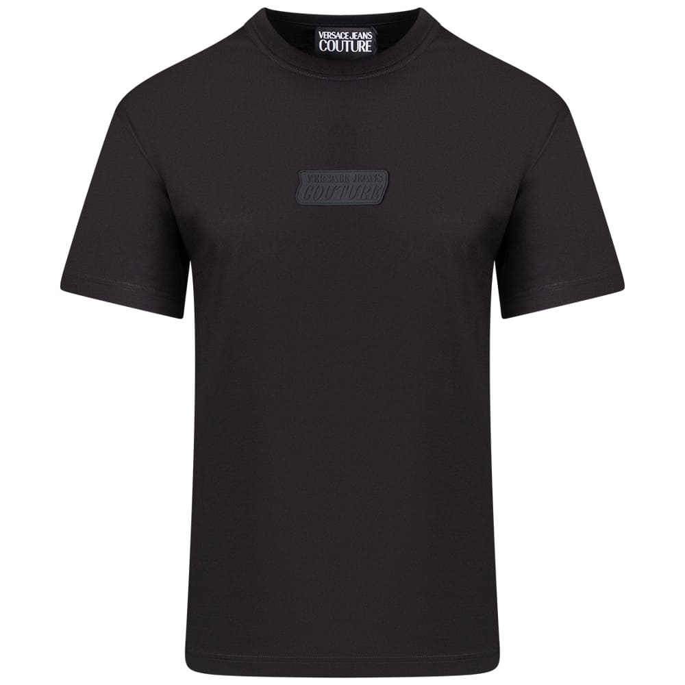 Versace Jeans Couture Μαύρο T-shirt C Neck - VJ0AP80GAHT06CJ00T00