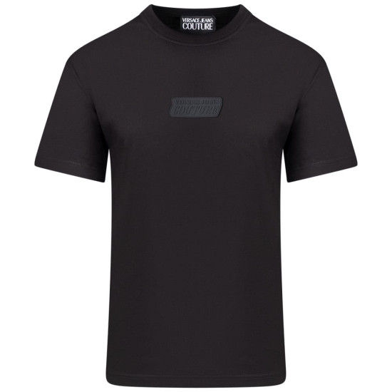 Versace Jeans Couture Μαύρο T-shirt C Neck - VJ0AP80GAHT06CJ00T00