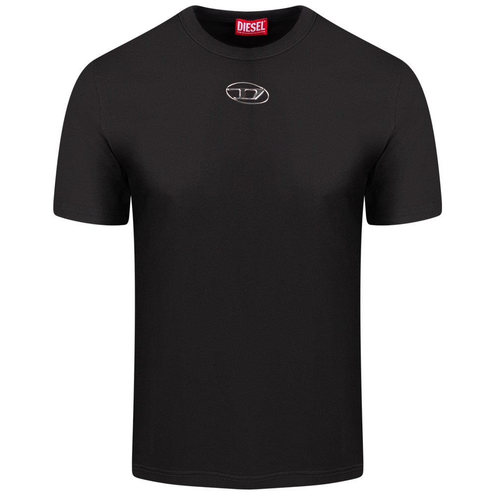 Diesel Μαύρο T-shirt C Neck - W25A178800CLBR