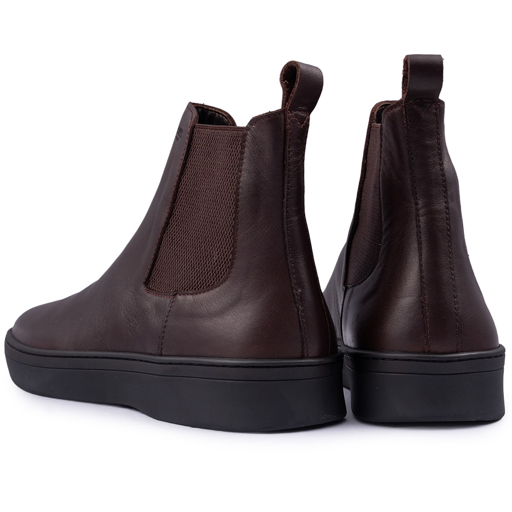 Boss Καφέ Chelsea Boots 100% Leather - X7255 