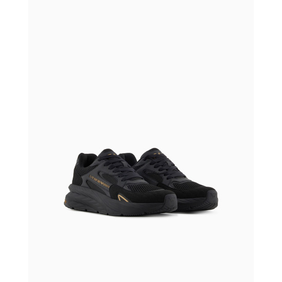 Emporio Armani EA7 Μαύρα Sneakers - X8X178XK382