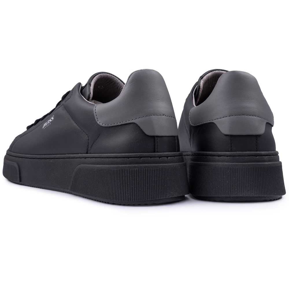 Boss Μαύρα Sneakers 100% Leather - XU321/C 