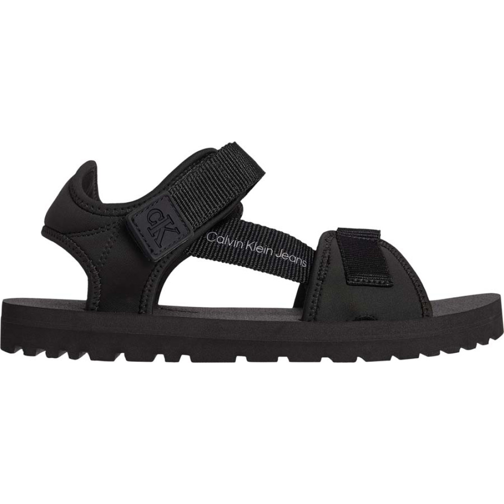 Calvin Klein Μαύρα Σανδάλια Triple Black - YM0YM00353 
