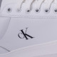 Calvin Klein Λευκά Sneakers 100% Leather - YM0YM01296