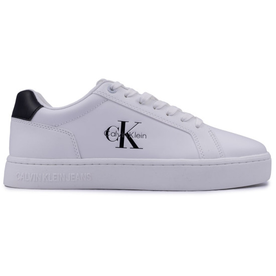 Calvin Klein Λευκά Sneakers 100% Leather - YM0YM01369