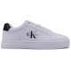 Calvin Klein Λευκά Sneakers 100% Leather - YM0YM01369