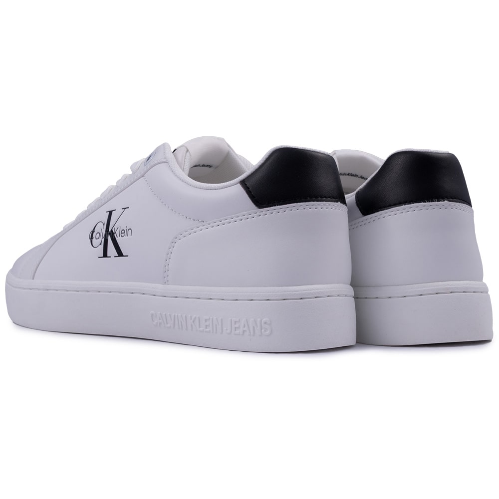 Calvin Klein Λευκά Sneakers 100% Leather - YM0YM01369