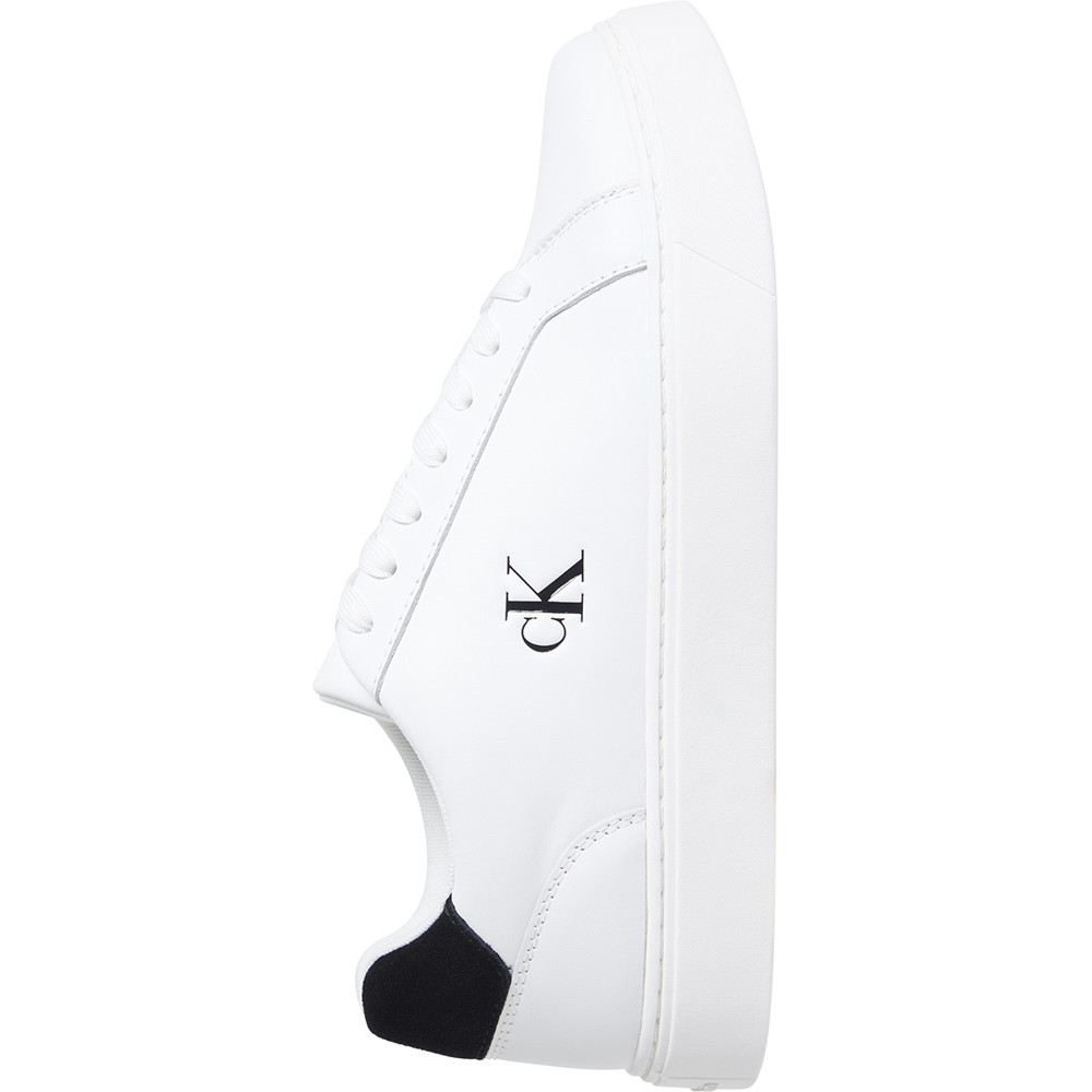 Calvin Klein Λευκά Sneakers 100% Leather - YM0YM01435
