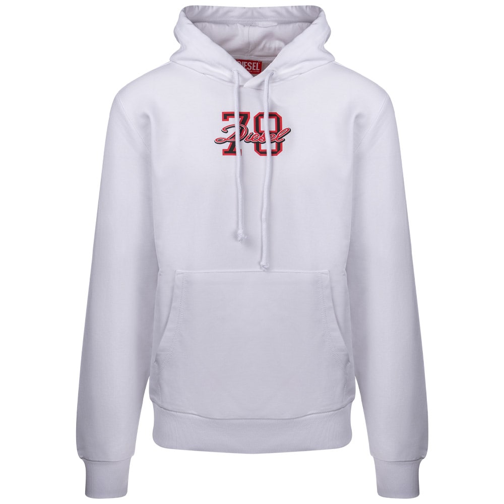 Diesel Λευκό Hoodie S-GINN - A110650HAYT