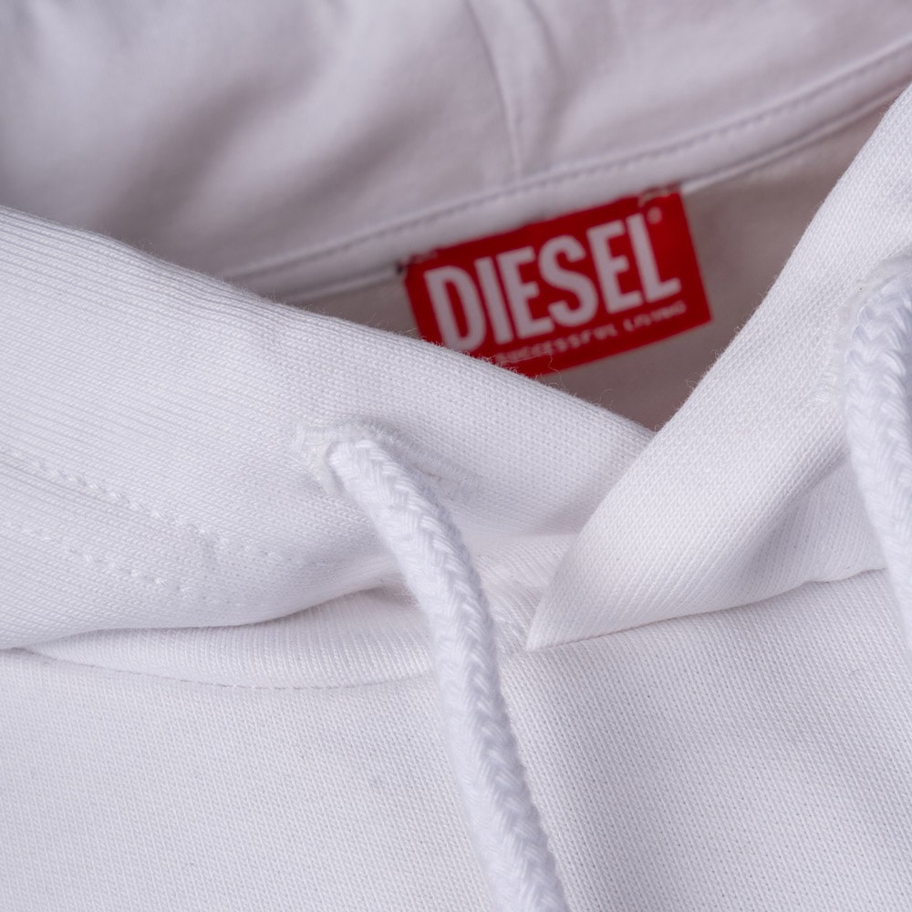 Diesel Λευκό Hoodie S-GINN - A110650HAYT