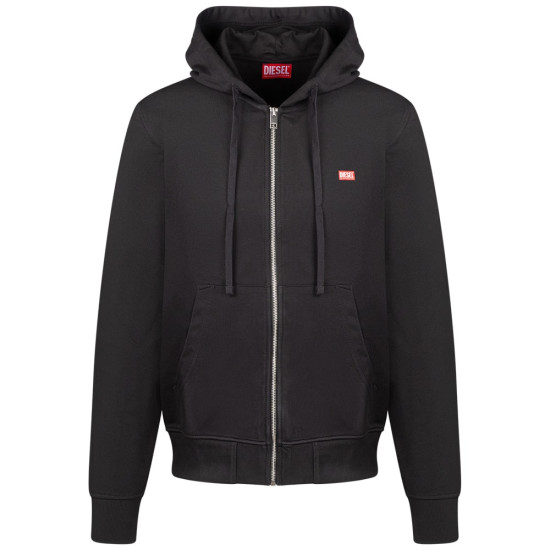 Diesel Μαύρη Ζακέτα Hoodie - A14833 0HAYT