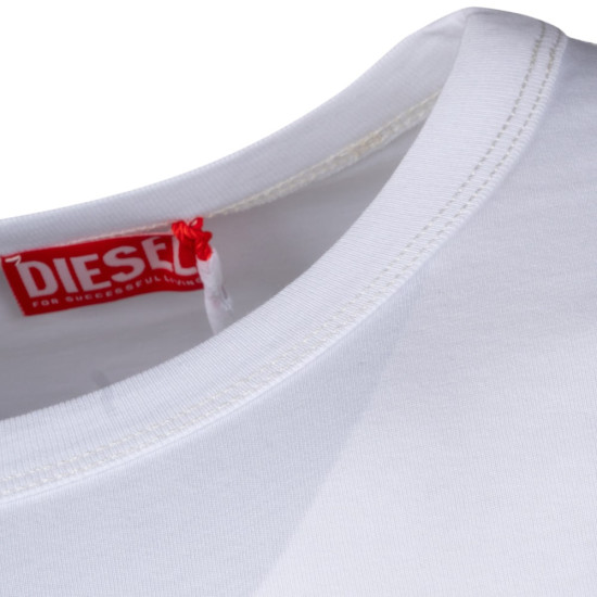Diesel Λευκό T-shirt C Neck - A15020 0GRAI