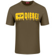 Diesel Λαδί T-shirt C Neck - A153980GRAI