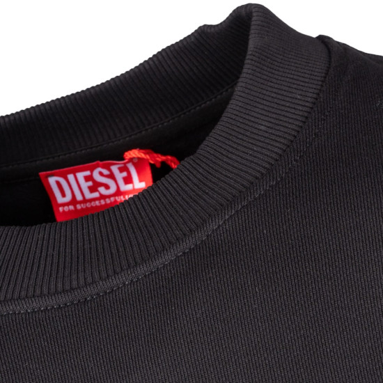 Diesel Μαύρο Φούτερ C Neck - A15753 0GEAD