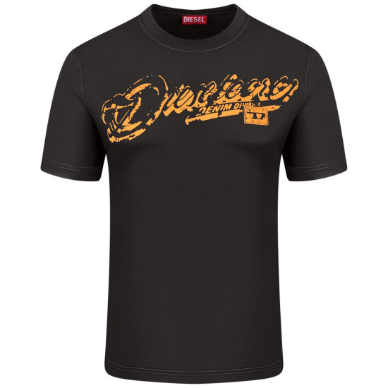 Diesel Μαύρο T-shirt C Neck - A164060QIAM