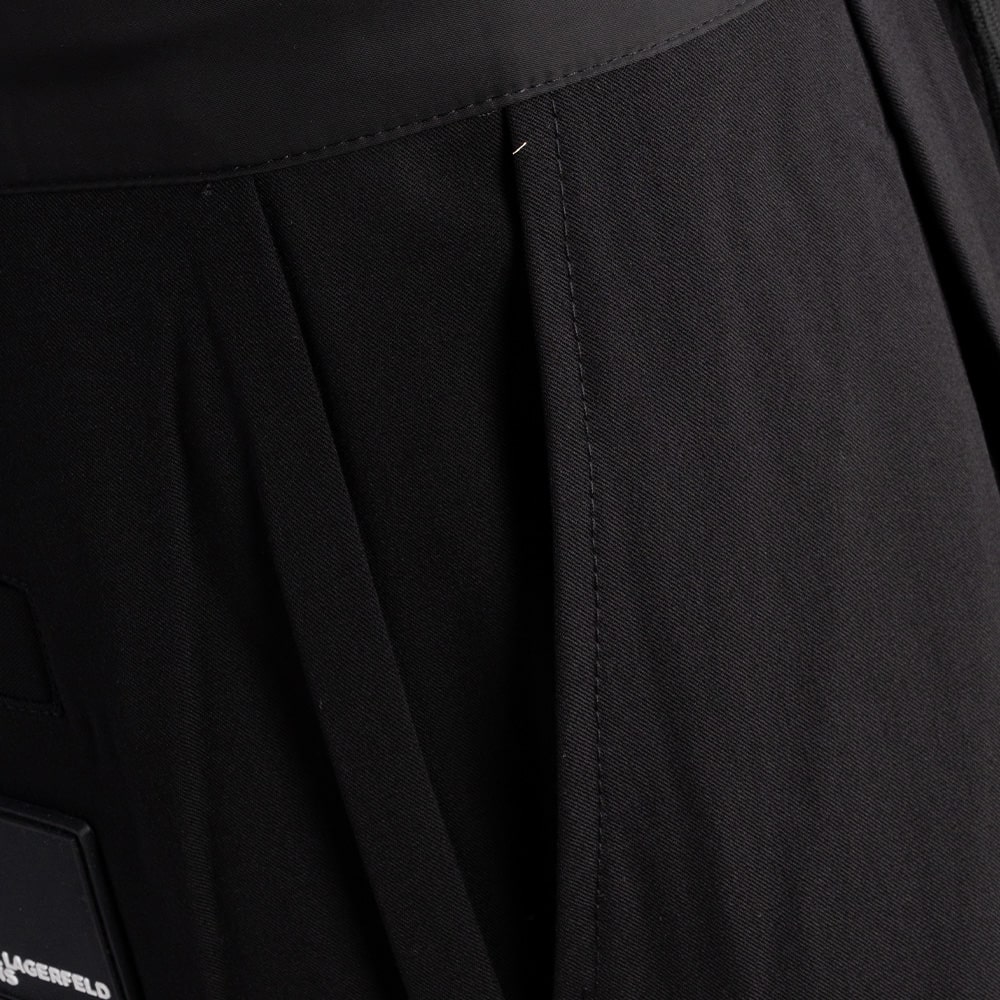 Karl Lagerfeld Μαύρο Παντελόνι - A1M10055
