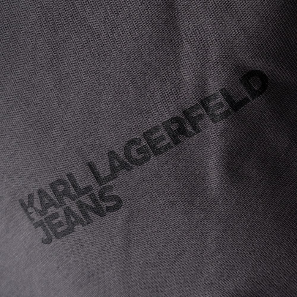 Karl Lagerfeld Γκρι T-shirt C Neck - A1M17003