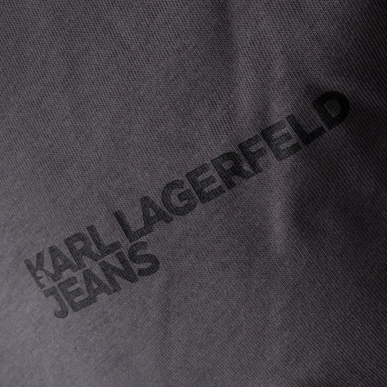 Karl Lagerfeld Γκρι T-shirt C Neck - A1M17003
