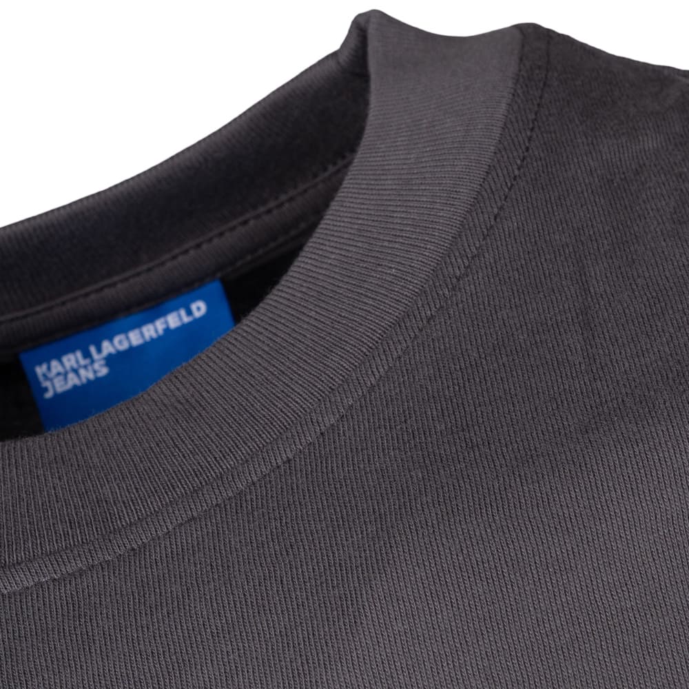Karl Lagerfeld Γκρι T-shirt C Neck - A1M17003
