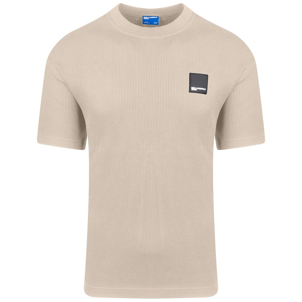 Karl Lagerfeld Εκρού T-shirt C Neck - A1M17049