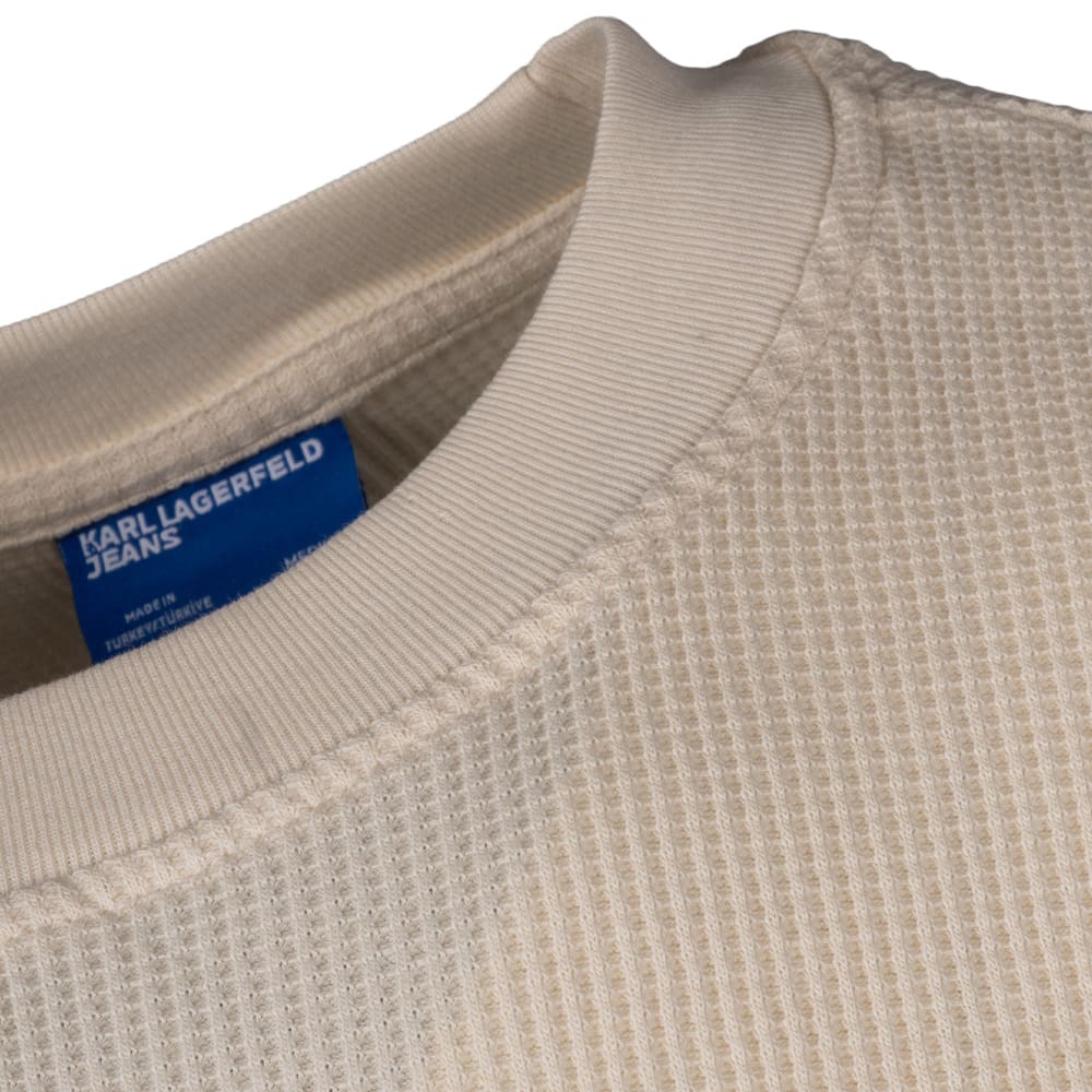 Karl Lagerfeld Εκρού T-shirt C Neck - A1M17049