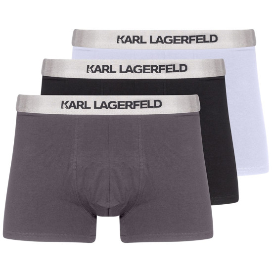 Karl Lagerfeld Μαύρο/Λευκό/Γκρι Boxer 3Pcs - A1M47020