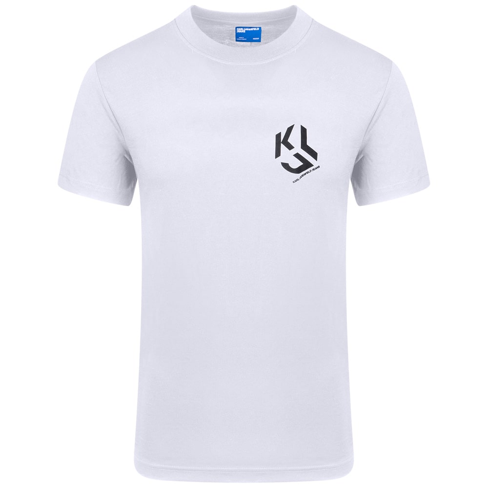 Karl Lagerfeld Λευκό T-shirt C Neck - A2M17072