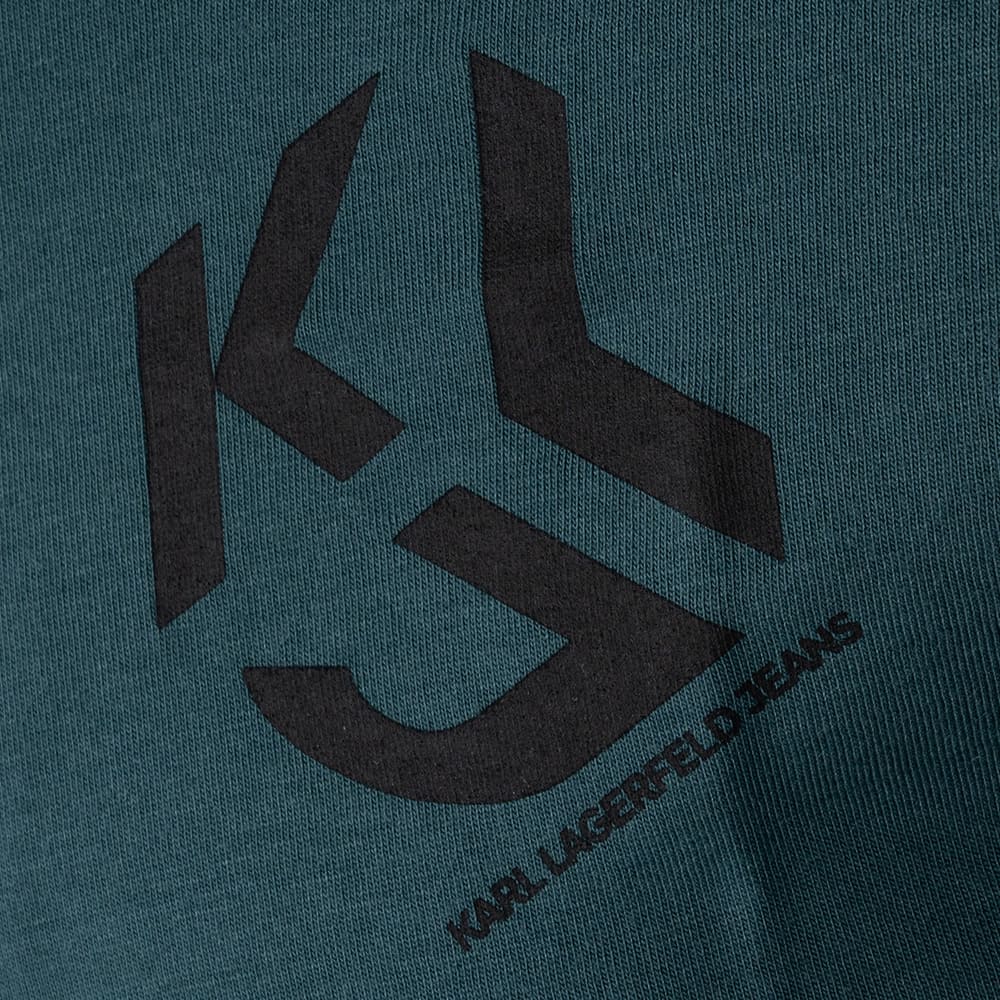 Karl Lagerfeld Πράσινο T-shirt C Neck - A2M17072