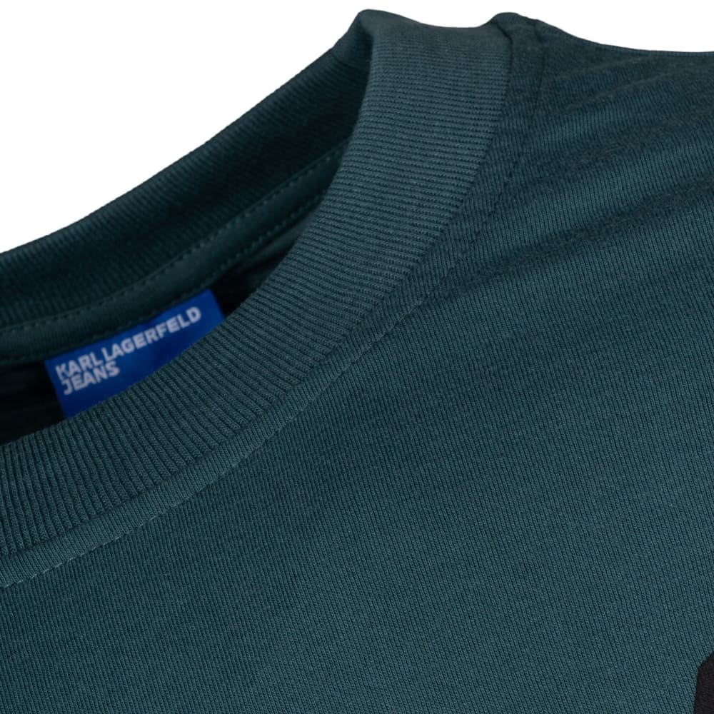 Karl Lagerfeld Πράσινο T-shirt C Neck - A2M17072