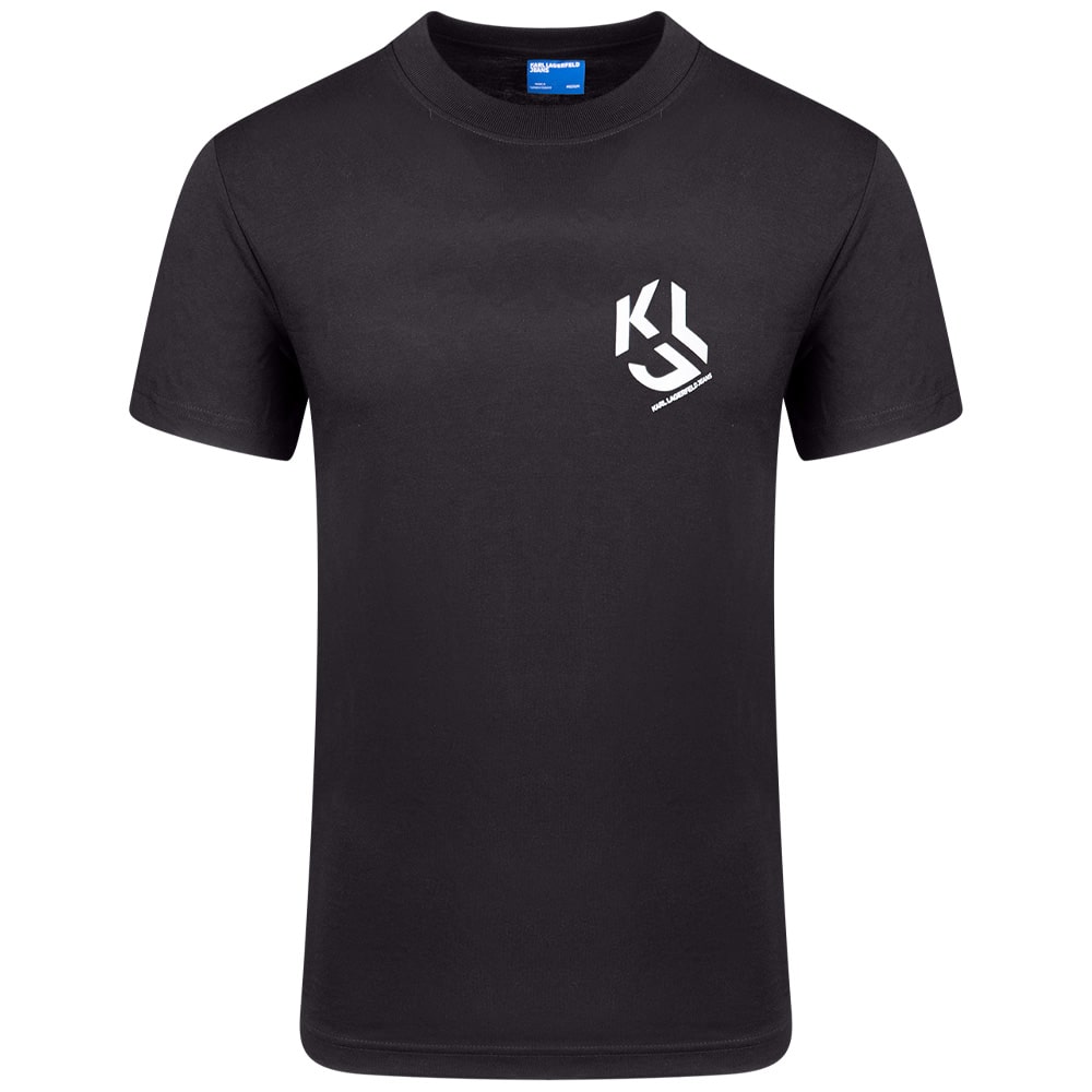 Karl Lagerfeld Μαύρο T-shirt C Neck - A2M17072