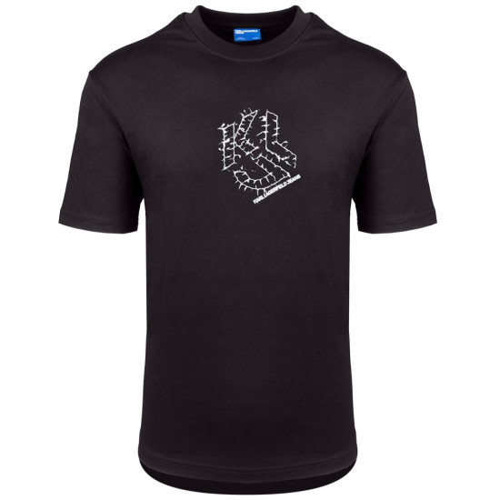 Karl Lagerfeld Μαύρο T-shirt C Neck - A2M17073