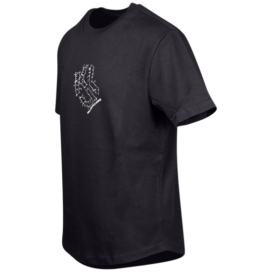 Karl Lagerfeld Μαύρο T-shirt C Neck - A2M17073