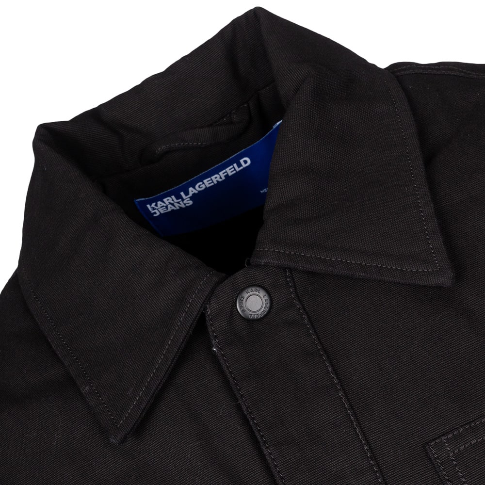 Karl Lagerfeld Μαύρο Πουκάμισο Overshirt - A3M14059