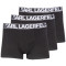 Karl Lagerfeld Μαύρο Boxer 3Pcs - A3M47010