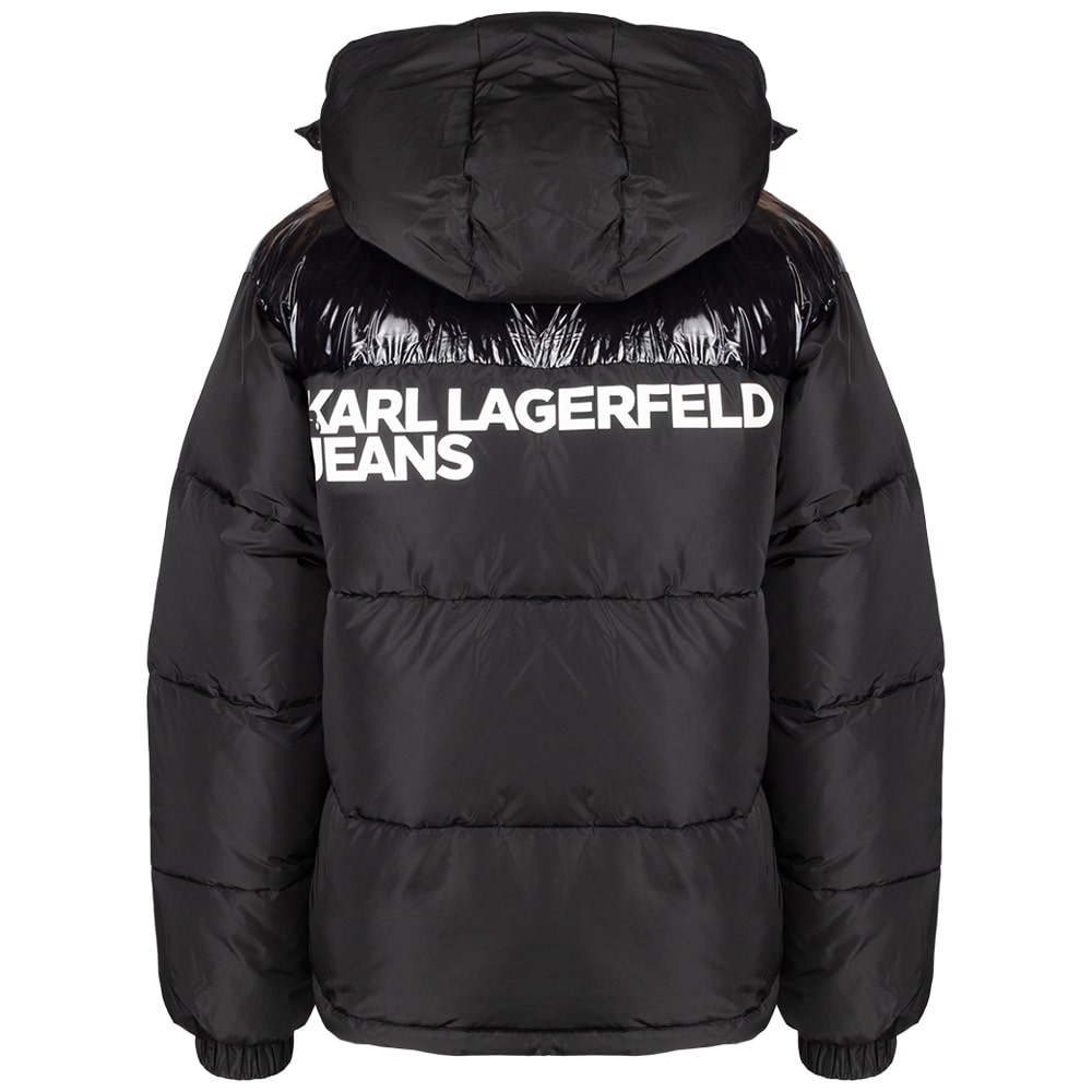 Karl Lagerfeld Μαύρο Puffer Jacket - A4M15031