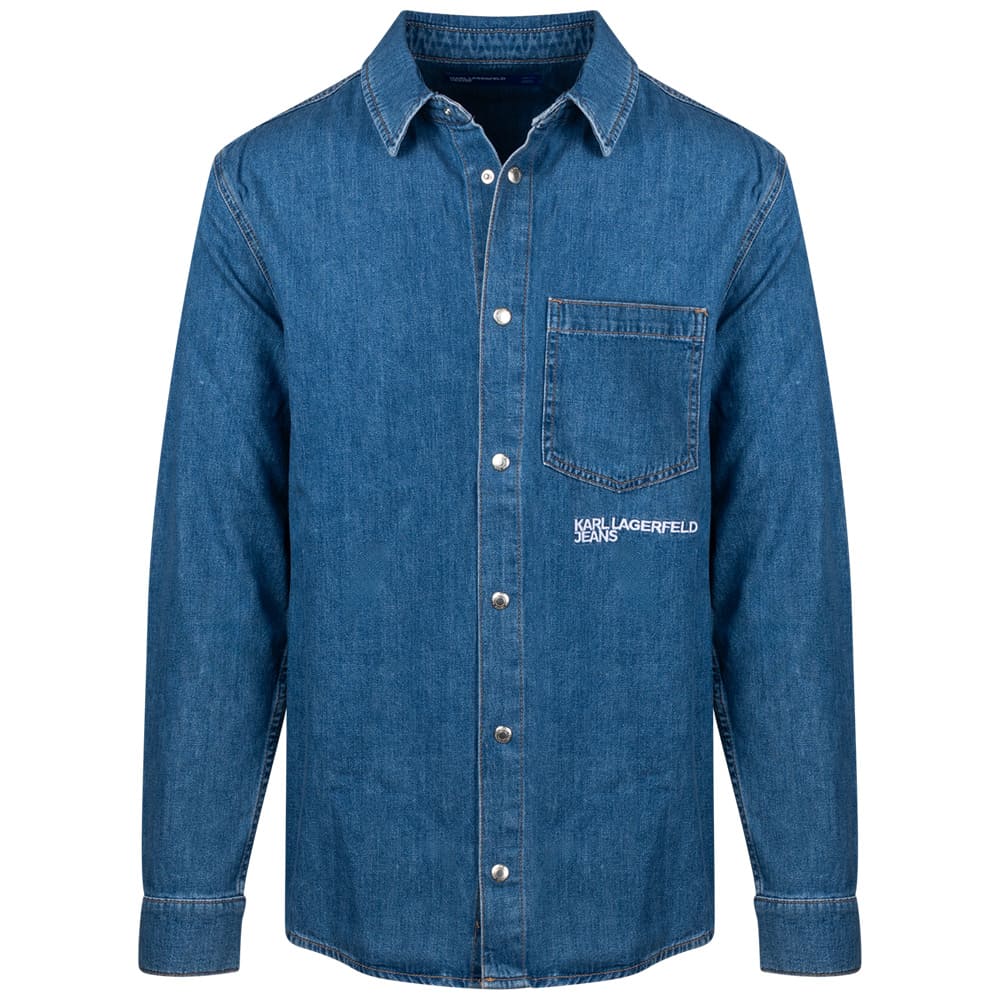 KARL JEANS Μπλε Πουκάμισο Denim - A4M16001